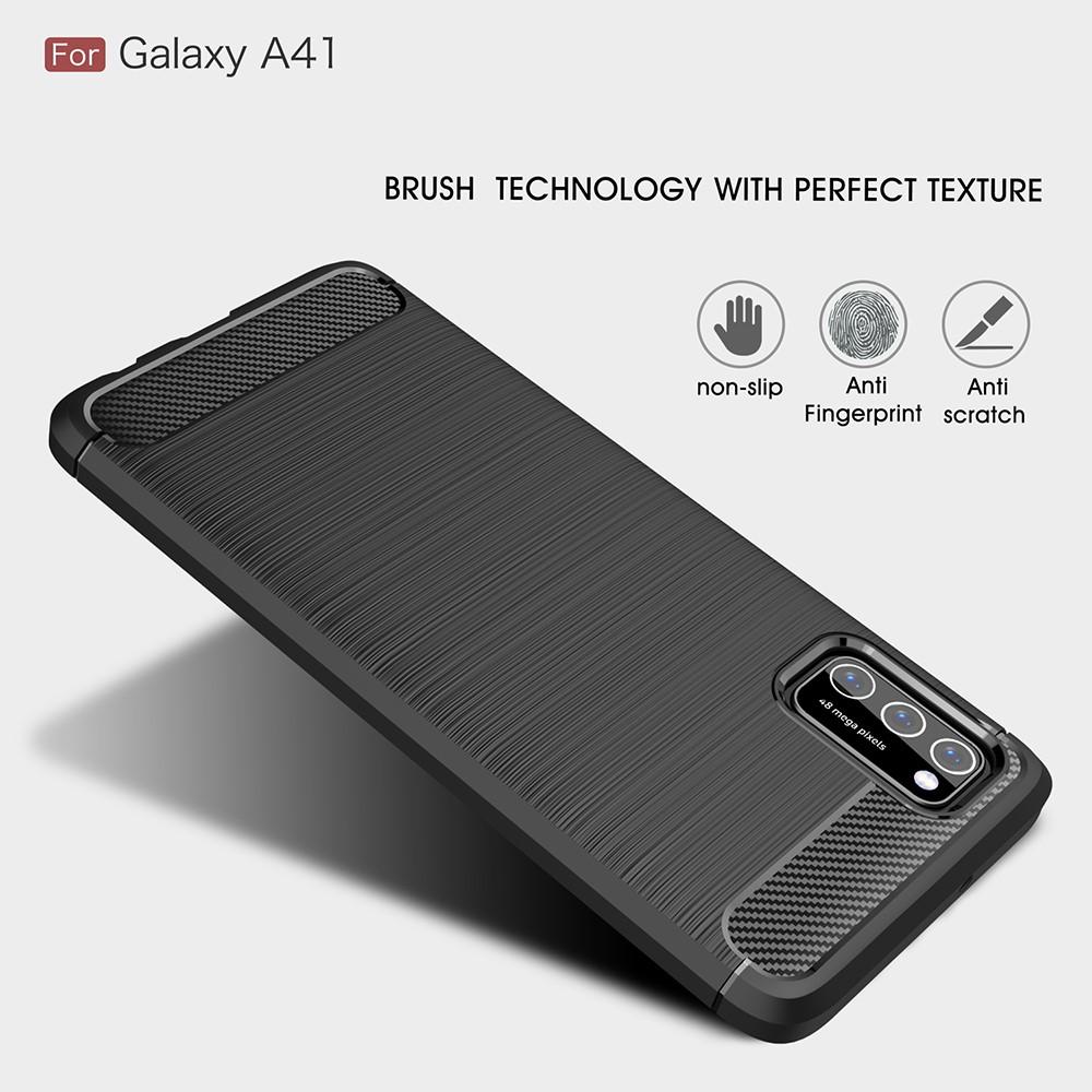 Coque Brushed TPU Case Samsung Galaxy A41 Black