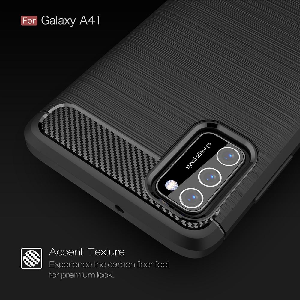 Coque Brushed TPU Case Samsung Galaxy A41 Black