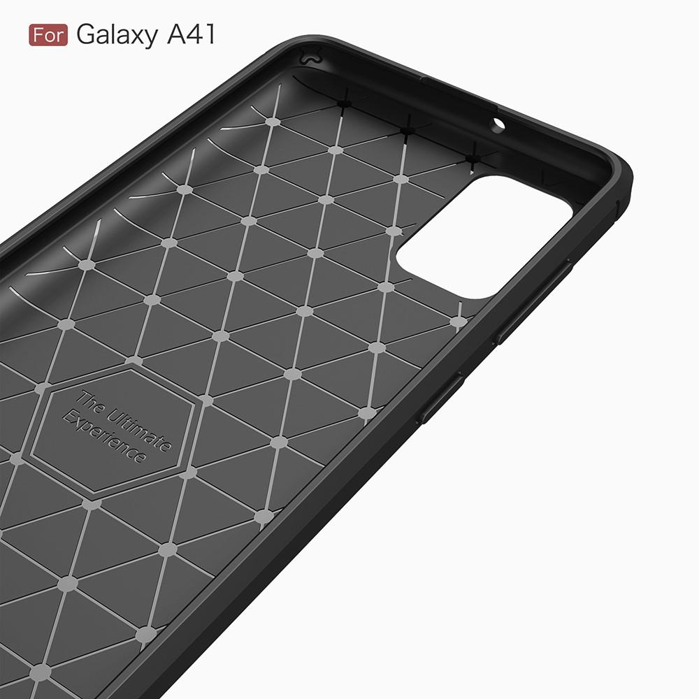Coque Brushed TPU Case Samsung Galaxy A41 Black