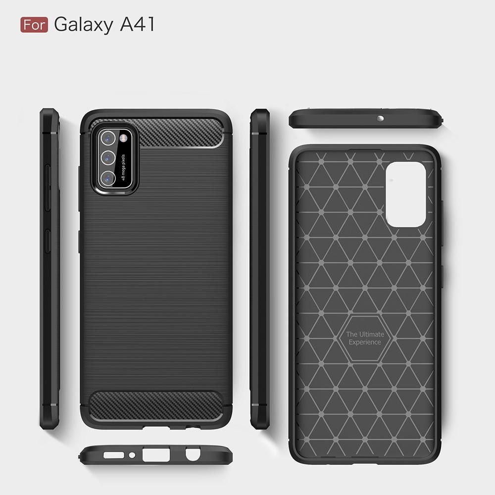Coque Brushed TPU Case Samsung Galaxy A41 Black