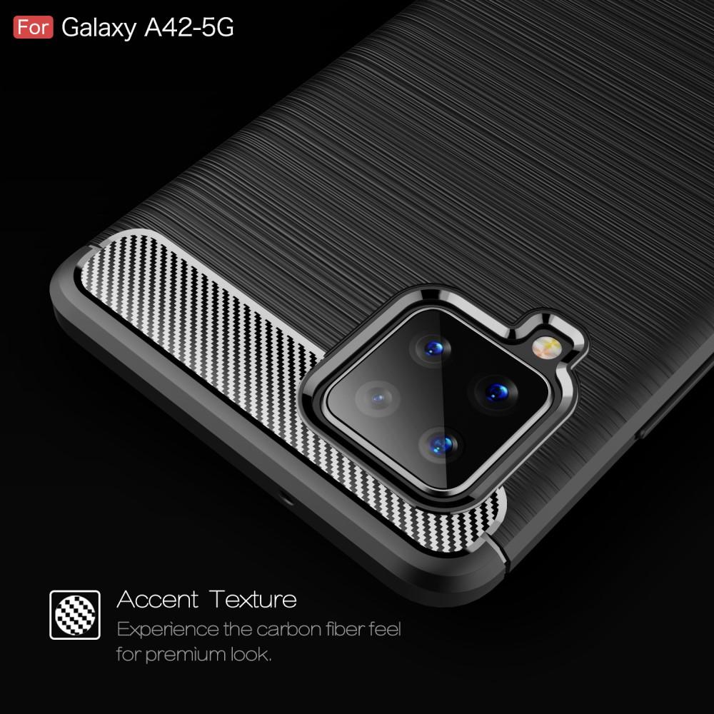 Coque Brushed TPU Case Samsung Galaxy A42 Black