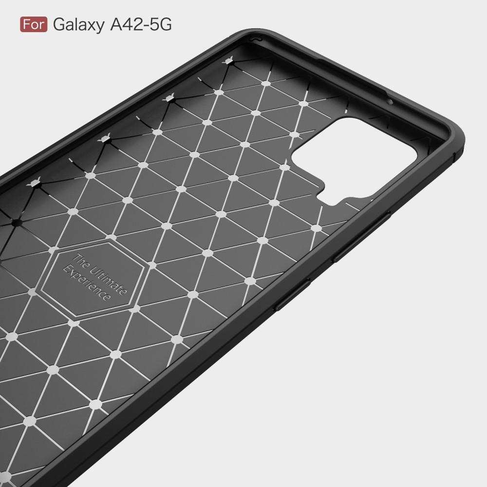 Coque Brushed TPU Case Samsung Galaxy A42 Black