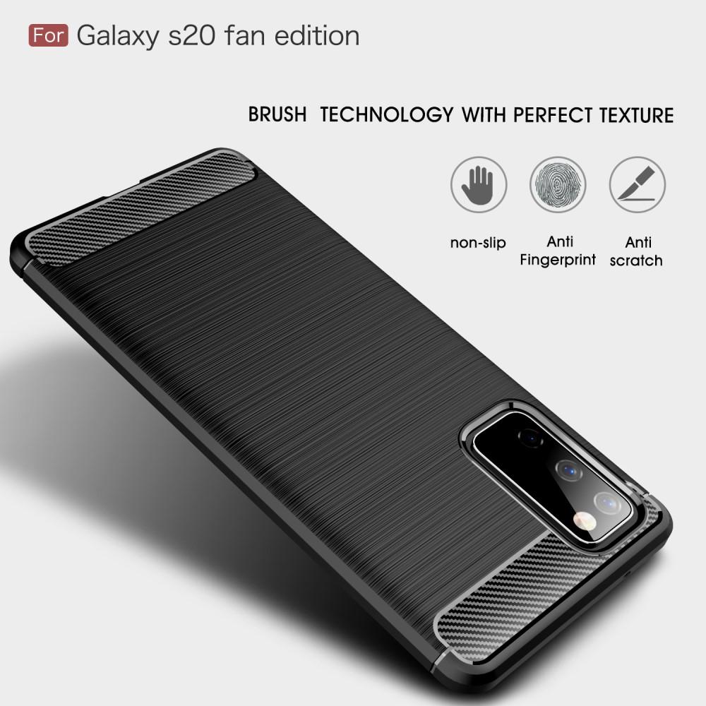 Coque Brushed TPU Case Samsung Galaxy S20 FE Black