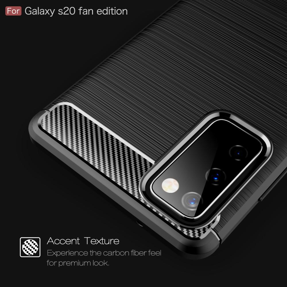 Coque Brushed TPU Case Samsung Galaxy S20 FE Black