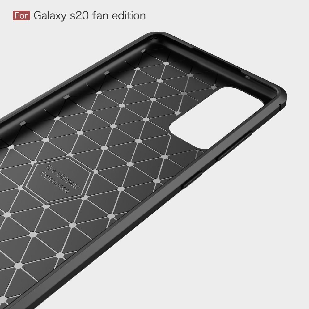 Coque Brushed TPU Case Samsung Galaxy S20 FE Black