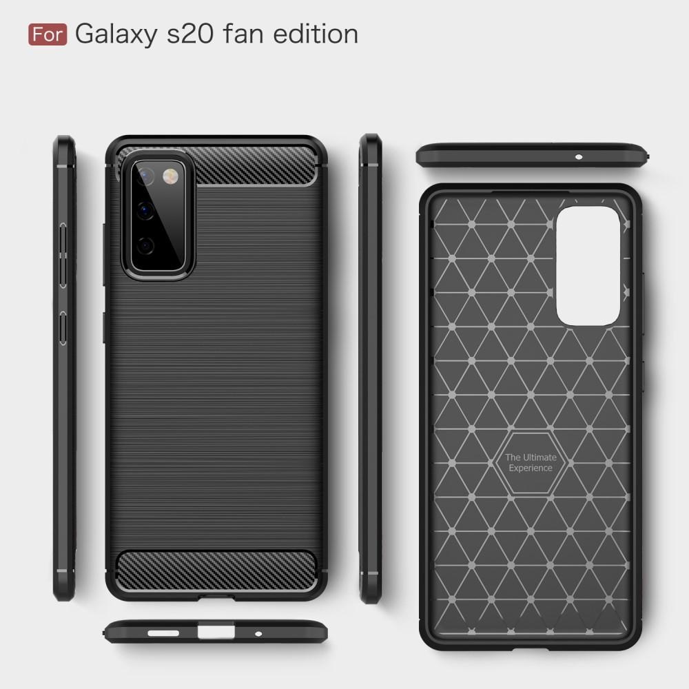 Coque Brushed TPU Case Samsung Galaxy S20 FE Black