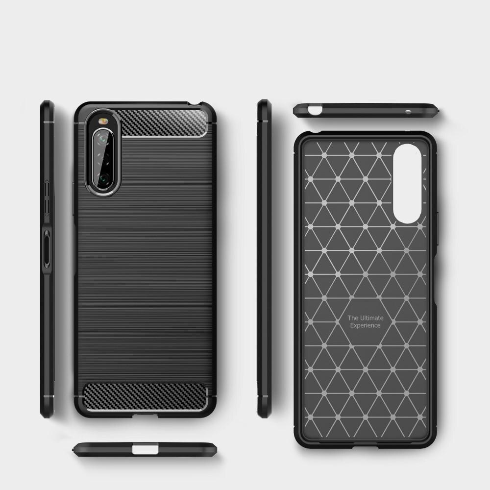 Coque Brushed TPU Case Sony Xperia 10 II Black