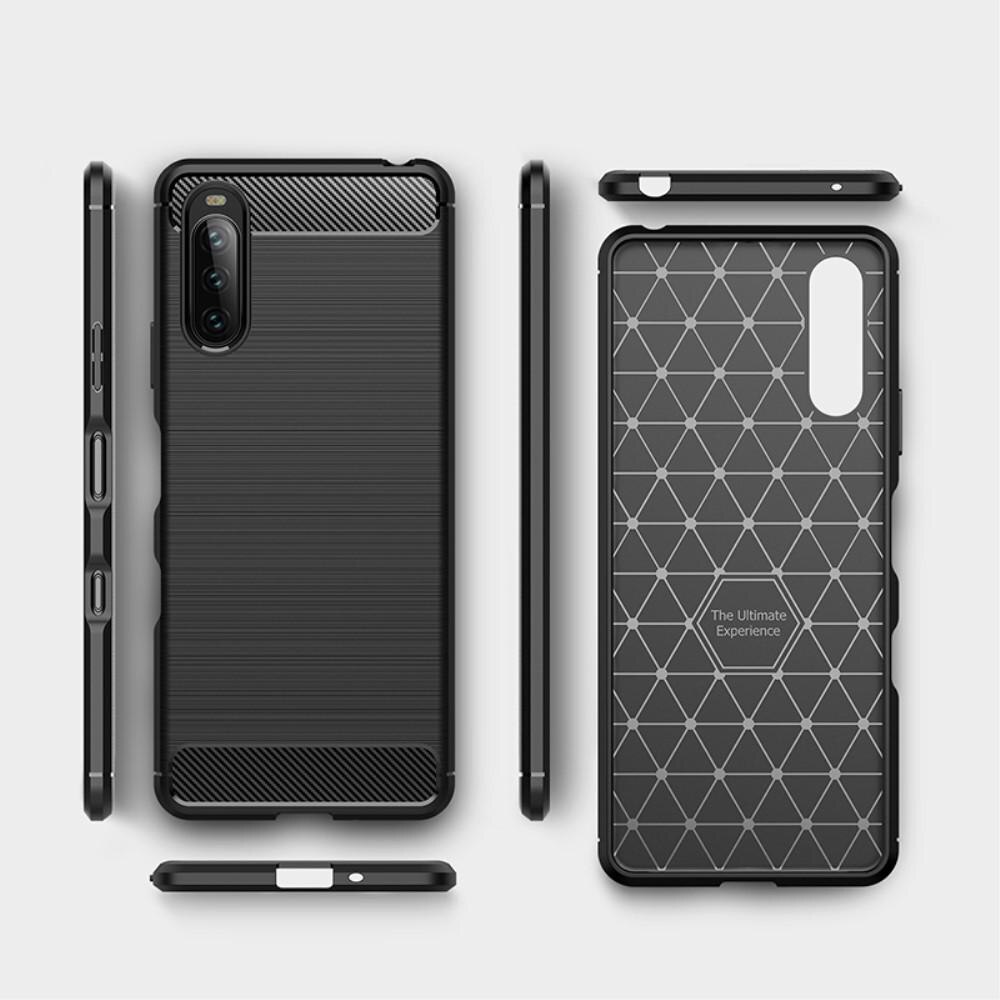 Coque Brushed TPU Case Sony Xperia 10 III Black