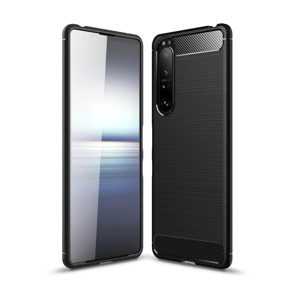 Coque Brushed TPU Case Sony Xperia 1 III Black