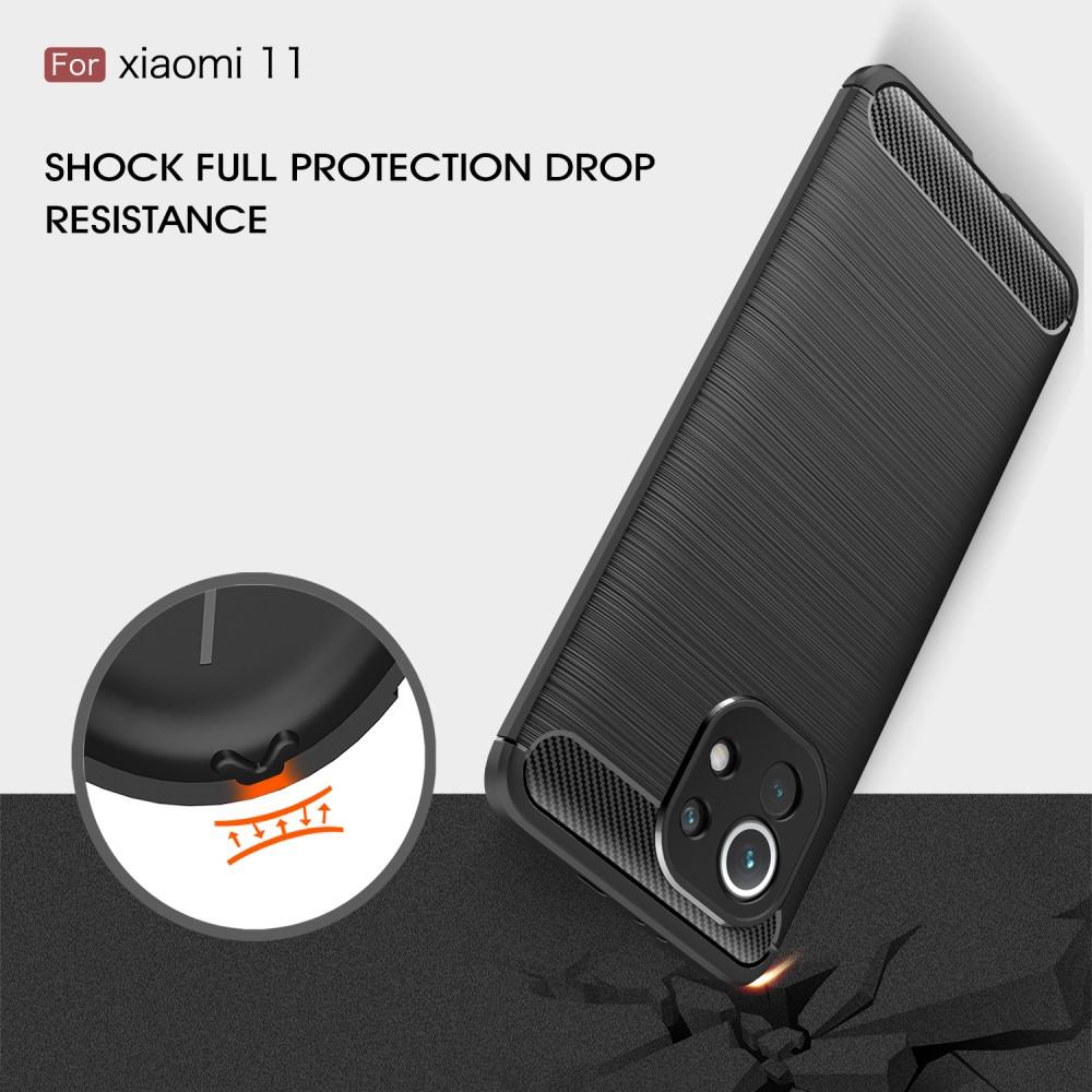 Coque TPU Brushed Xiaomi Mi 11, [FÄRG}