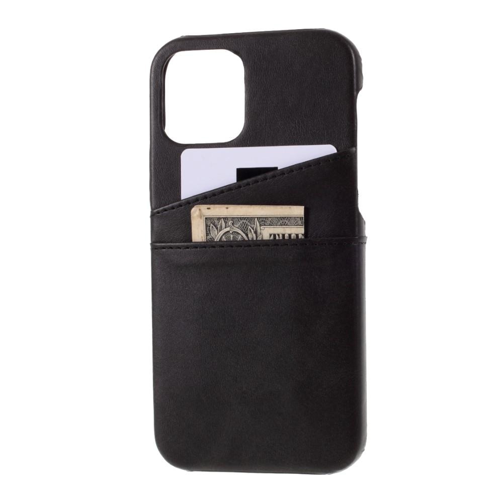 Coque Card Slots iPhone 12 Mini, Noir