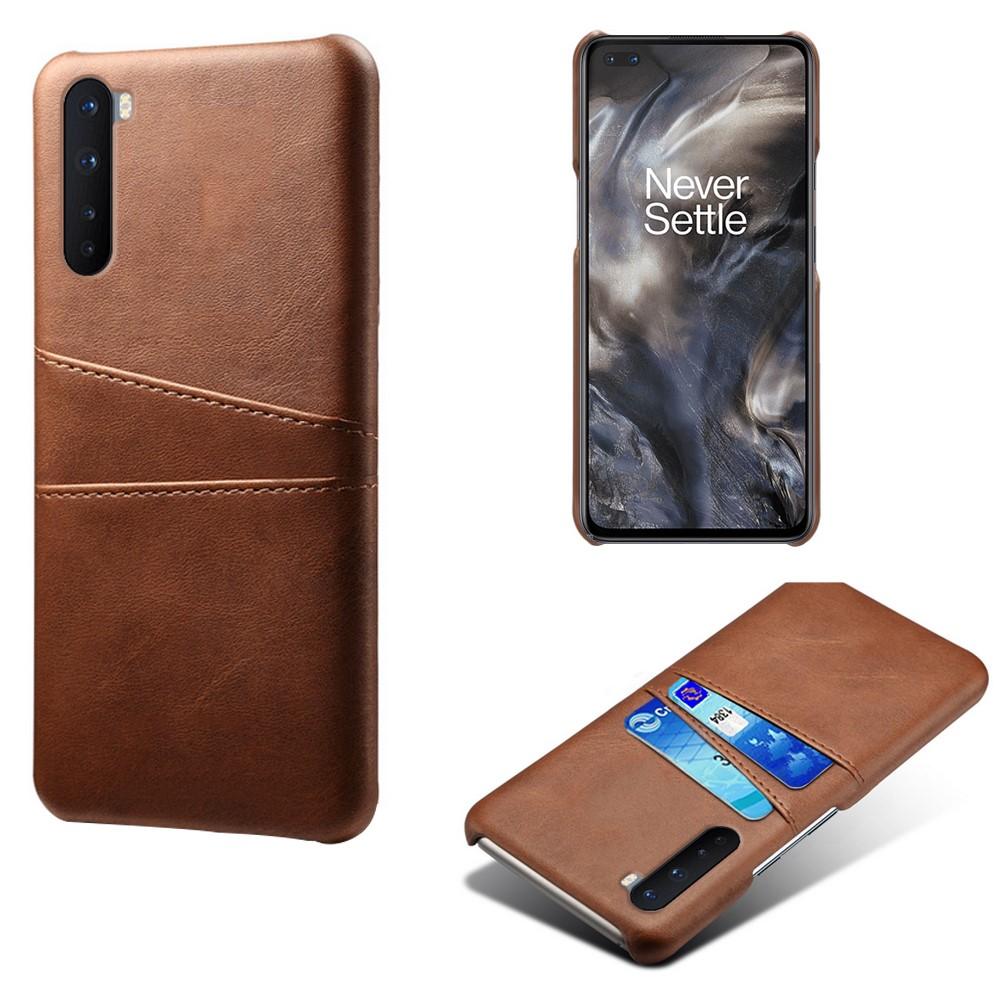 Coque Card Slots  OnePlus Nord, Marron