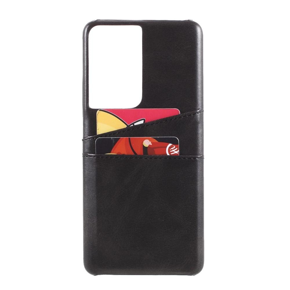 Coque Card Slots Samsung Galaxy S21 Ultra Black