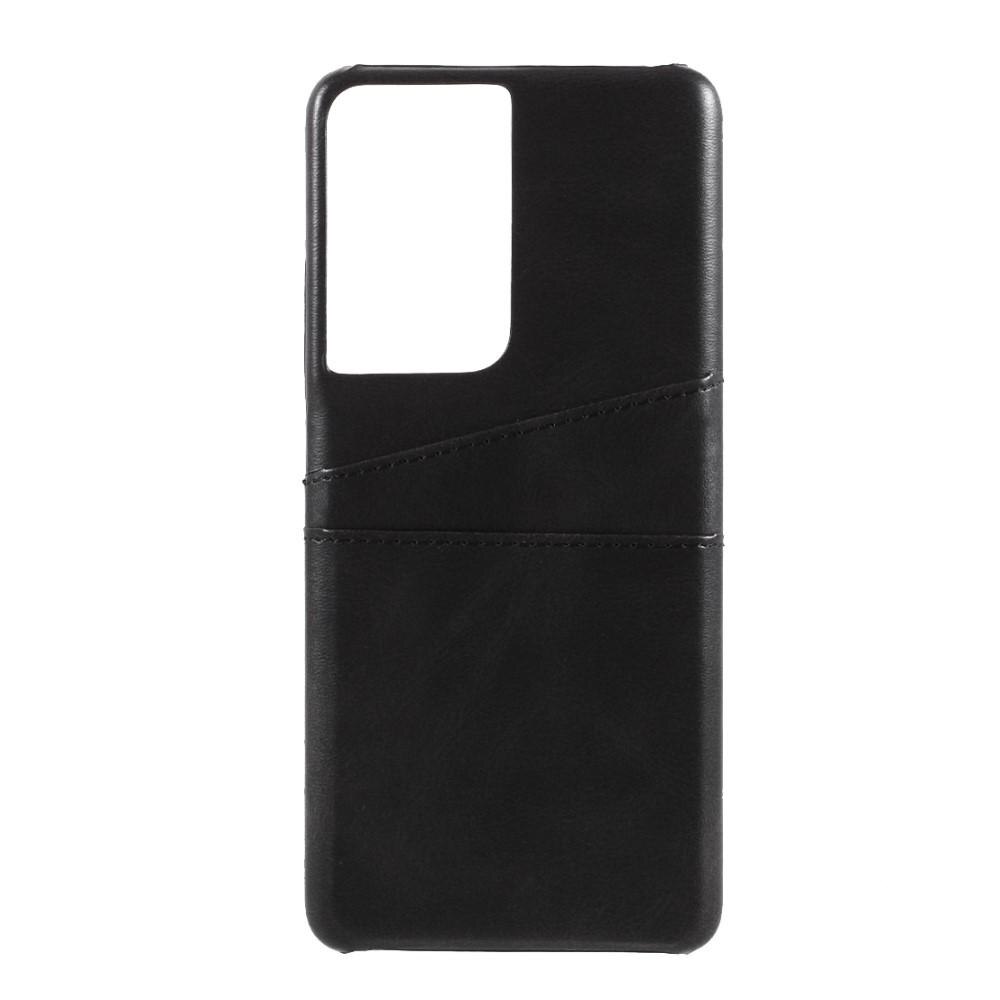 Coque Card Slots Samsung Galaxy S21 Ultra Black