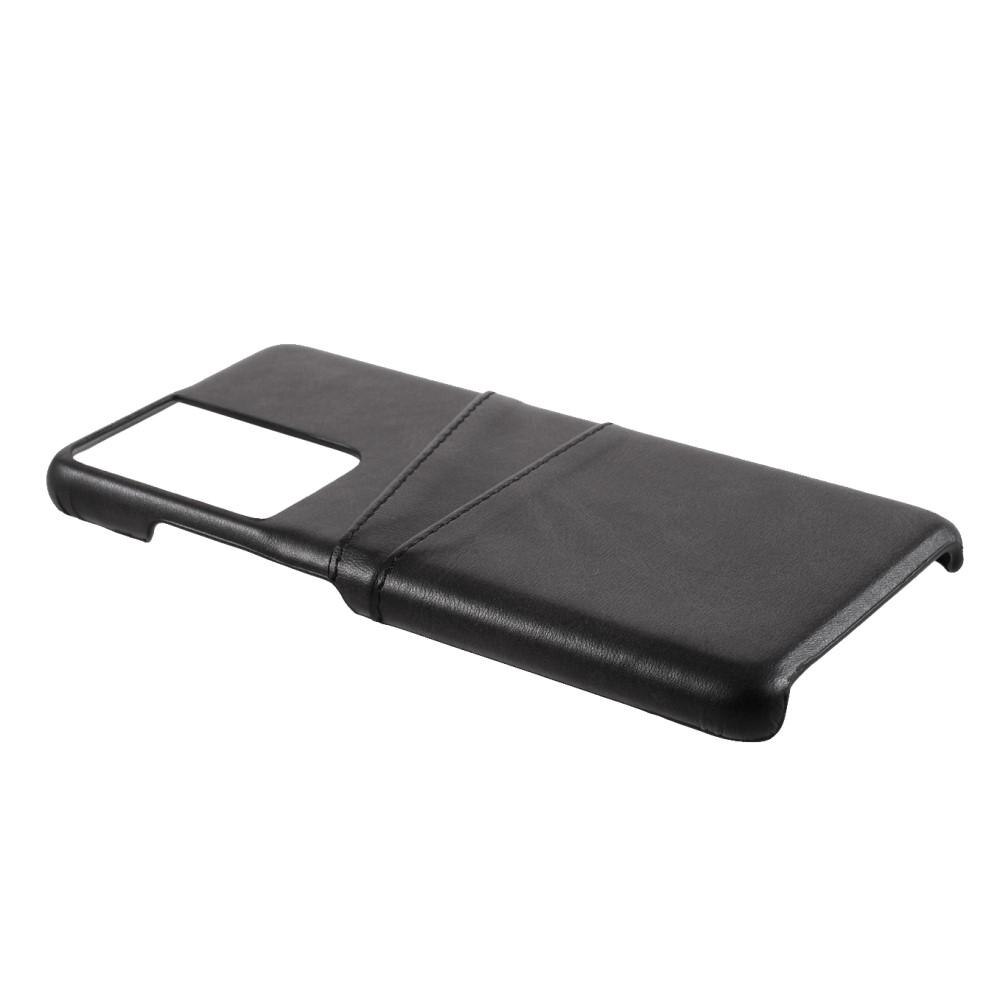 Coque Card Slots Samsung Galaxy S21 Ultra Black