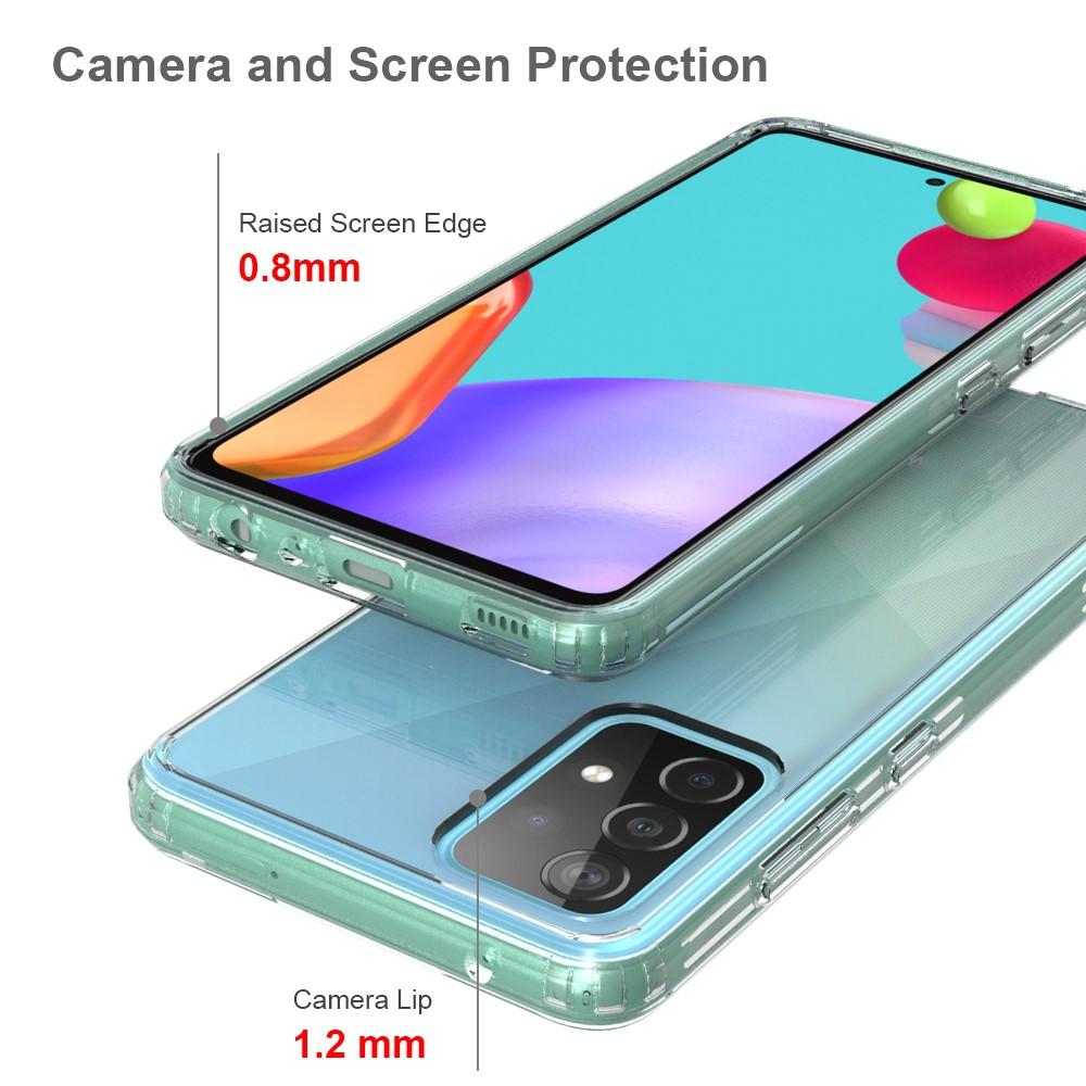 Coque hybride Crystal Hybrid pour Samsung Galaxy A52/A52s, transparent