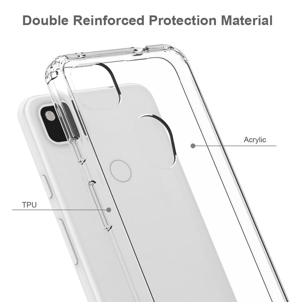 Coque hybride Crystal Hybrid pour Google Pixel 4a, transparent