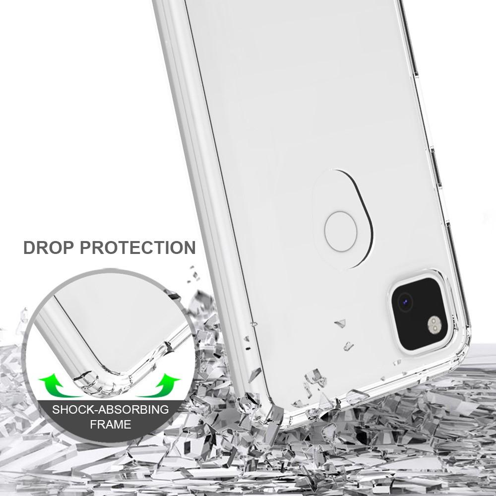 Coque hybride Crystal Hybrid pour Google Pixel 4a, transparent