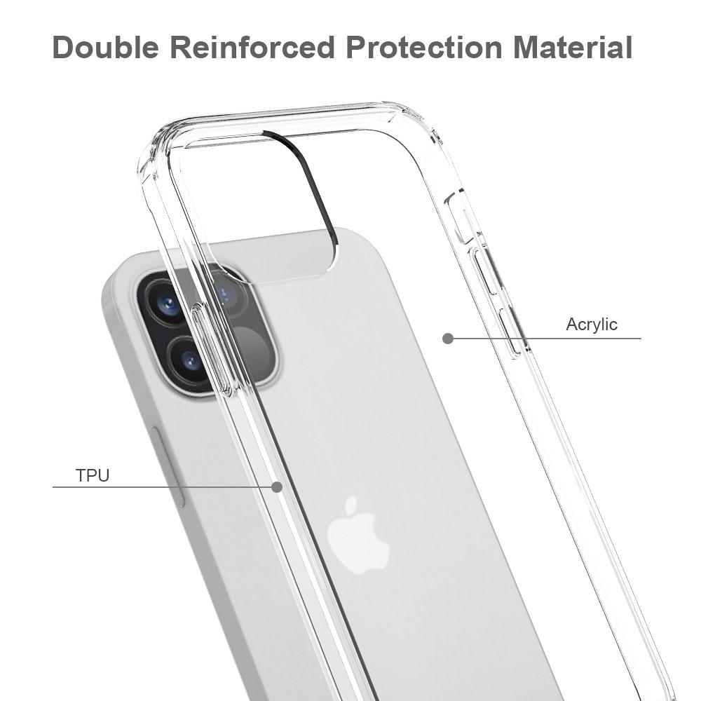 Coque hybride Crystal Hybrid pour iPhone 12/12 Pro, transparent