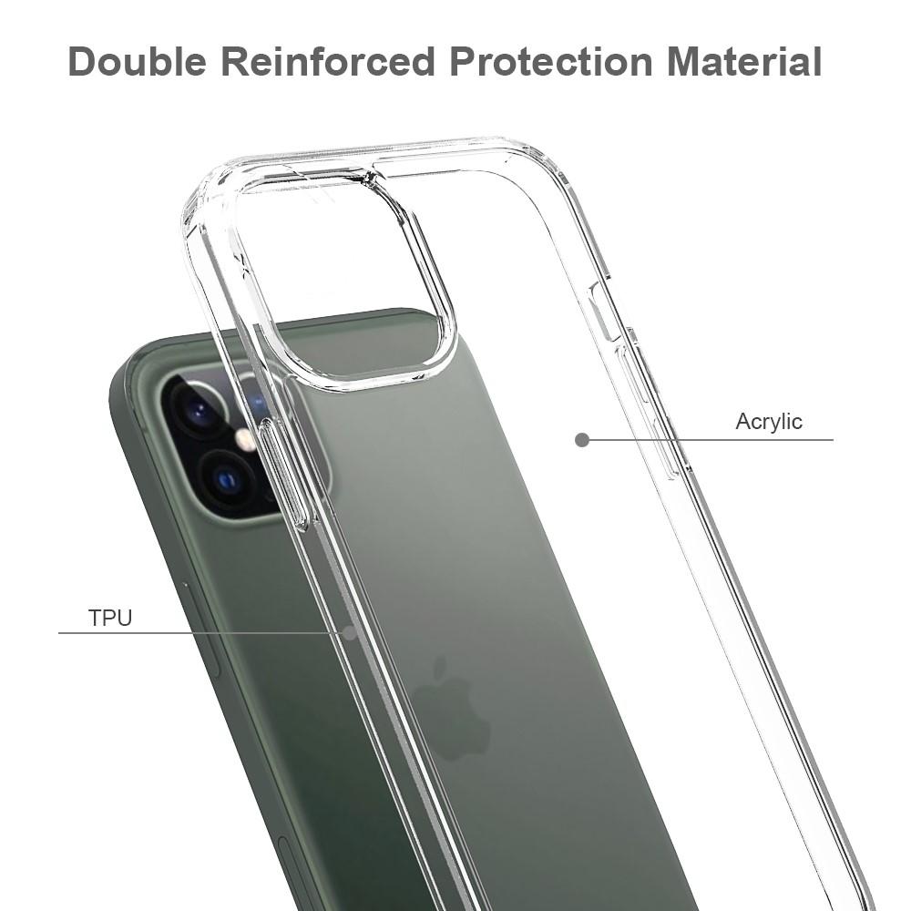 Coque hybride Crystal Hybrid pour iPhone 12 Pro Max, transparent