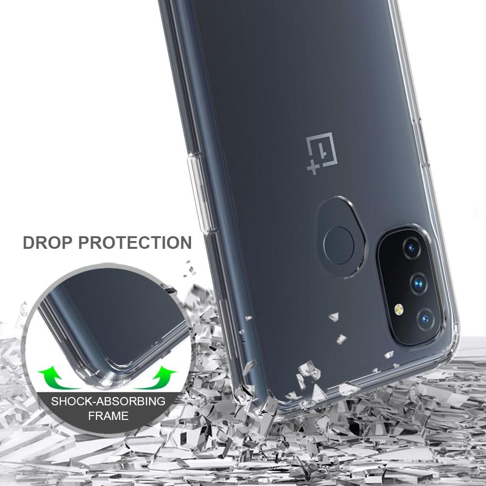 Coque hybride Crystal Hybrid pour OnePlus Nord N100, transparent