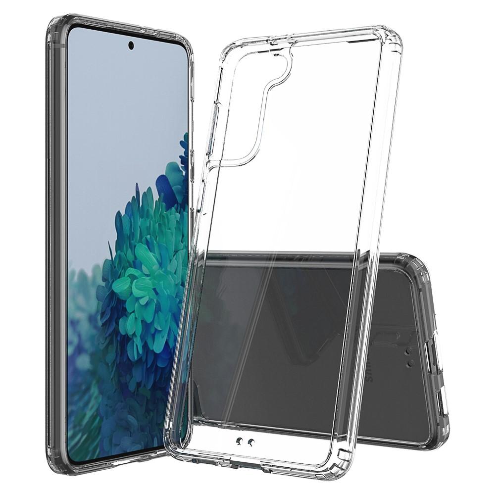Coque hybride Crystal Hybrid pour Samsung Galaxy S21 Plus, transparent