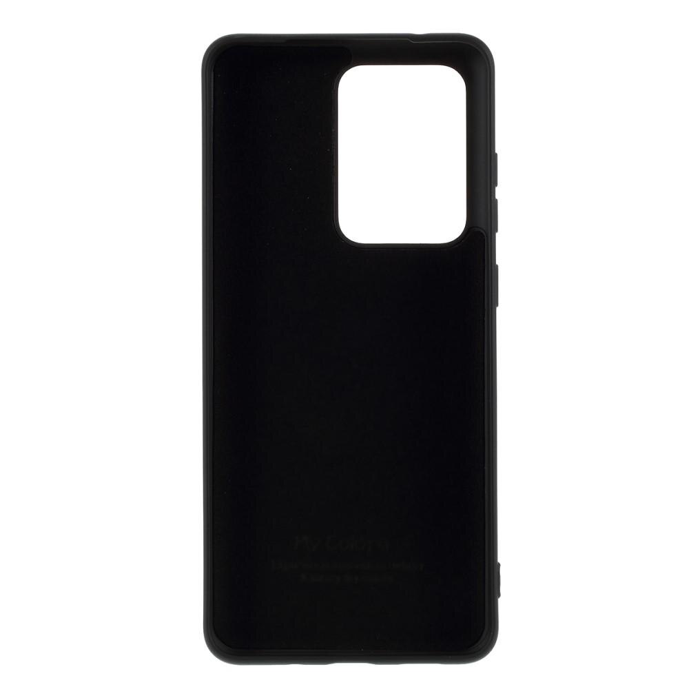 Coque Liquid Silicone Samsung Galaxy S20 Ultra Black