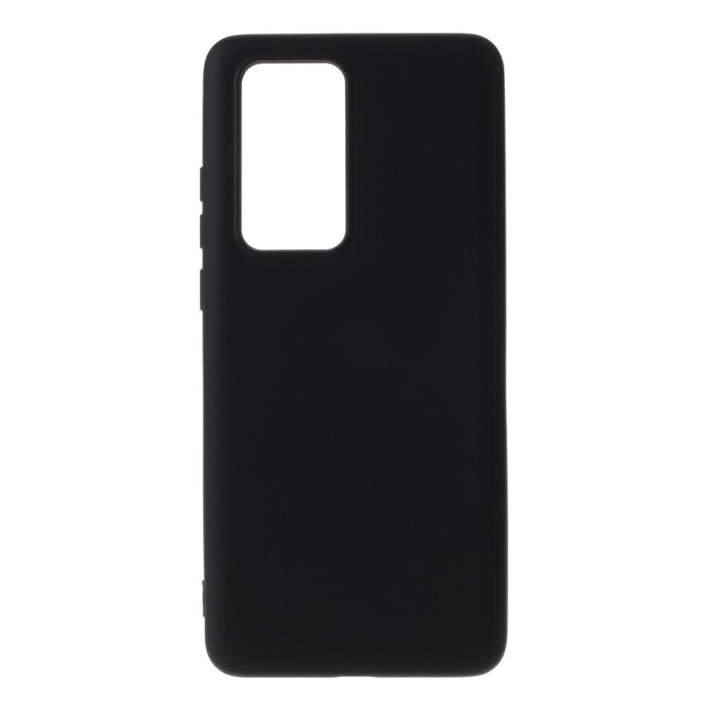 Coque Liquid Silicone Huawei P40 Pro Black