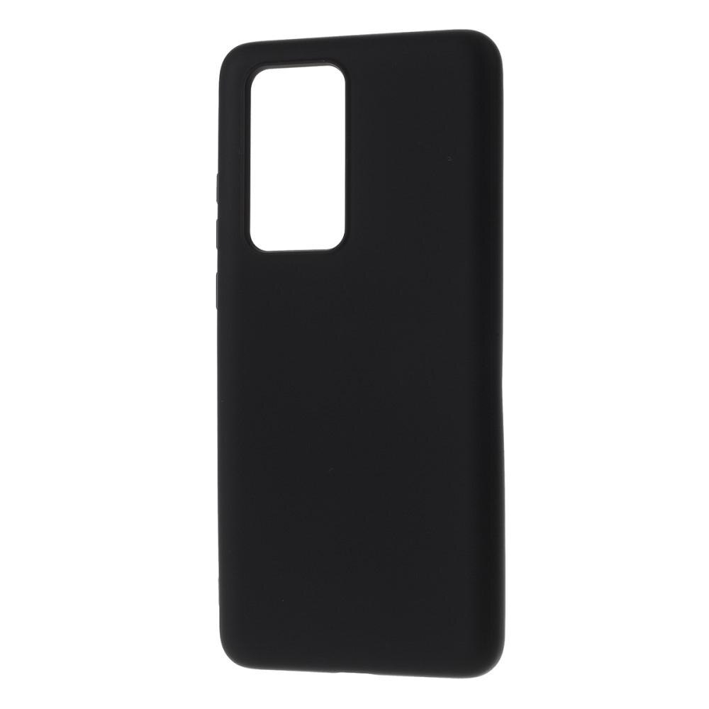 Coque Liquid Silicone Huawei P40 Pro Black