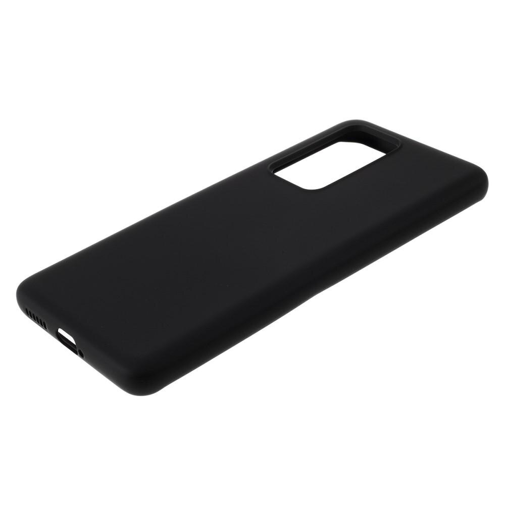 Coque Liquid Silicone Huawei P40 Pro Black