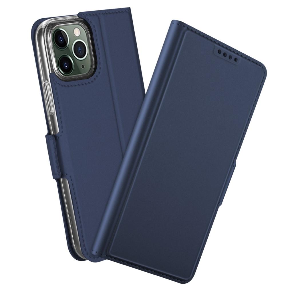 Étui portefeuille Slim Card Wallet iPhone 12/12 Pro Bleu