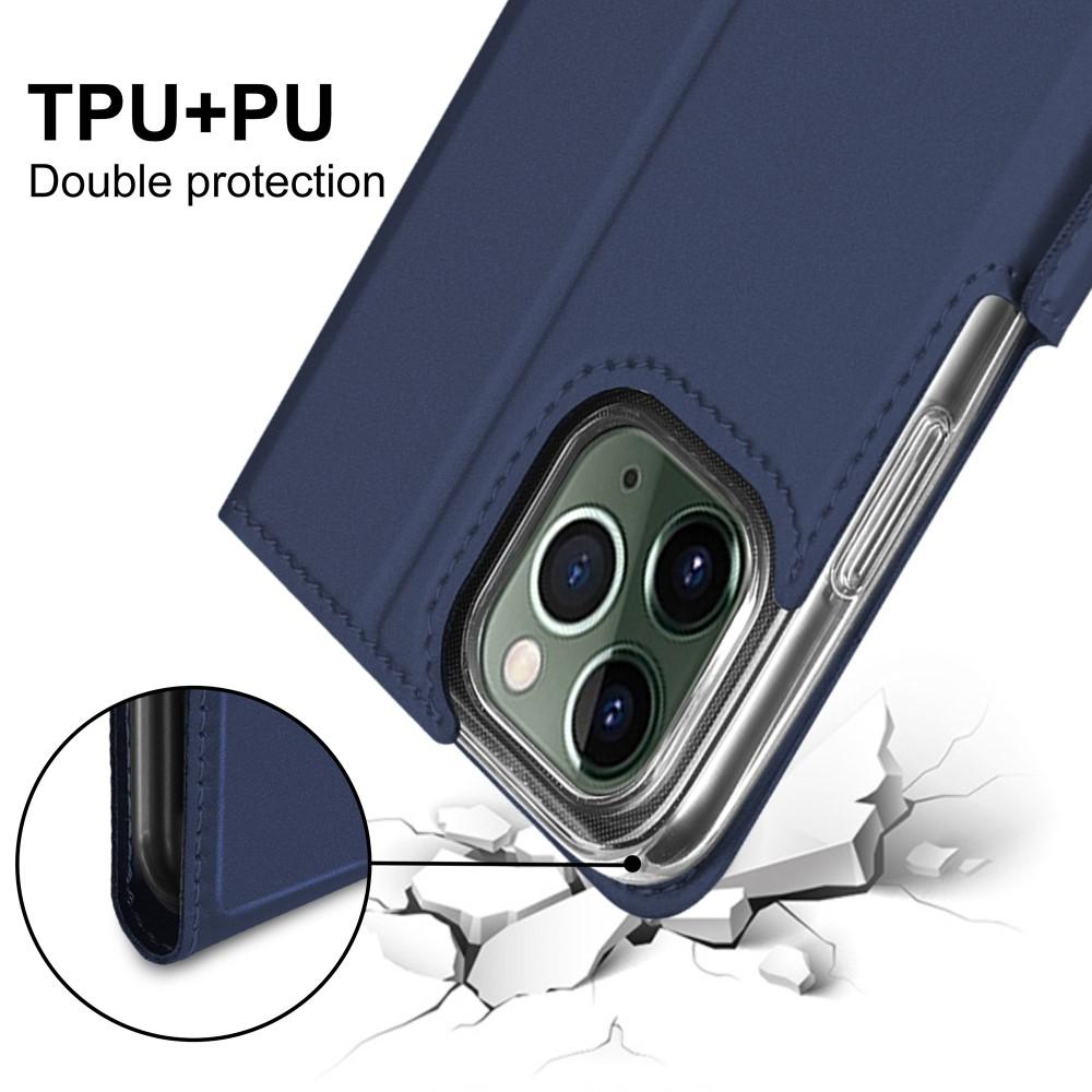 Étui portefeuille Slim Card Wallet iPhone 12/12 Pro Bleu