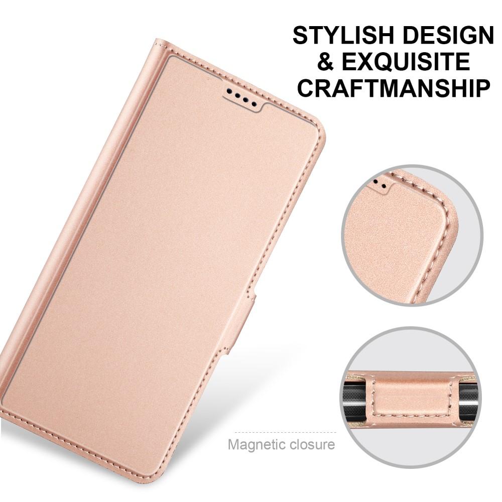 Étui portefeuille Slim Card Wallet iPhone 12/12 Pro Or