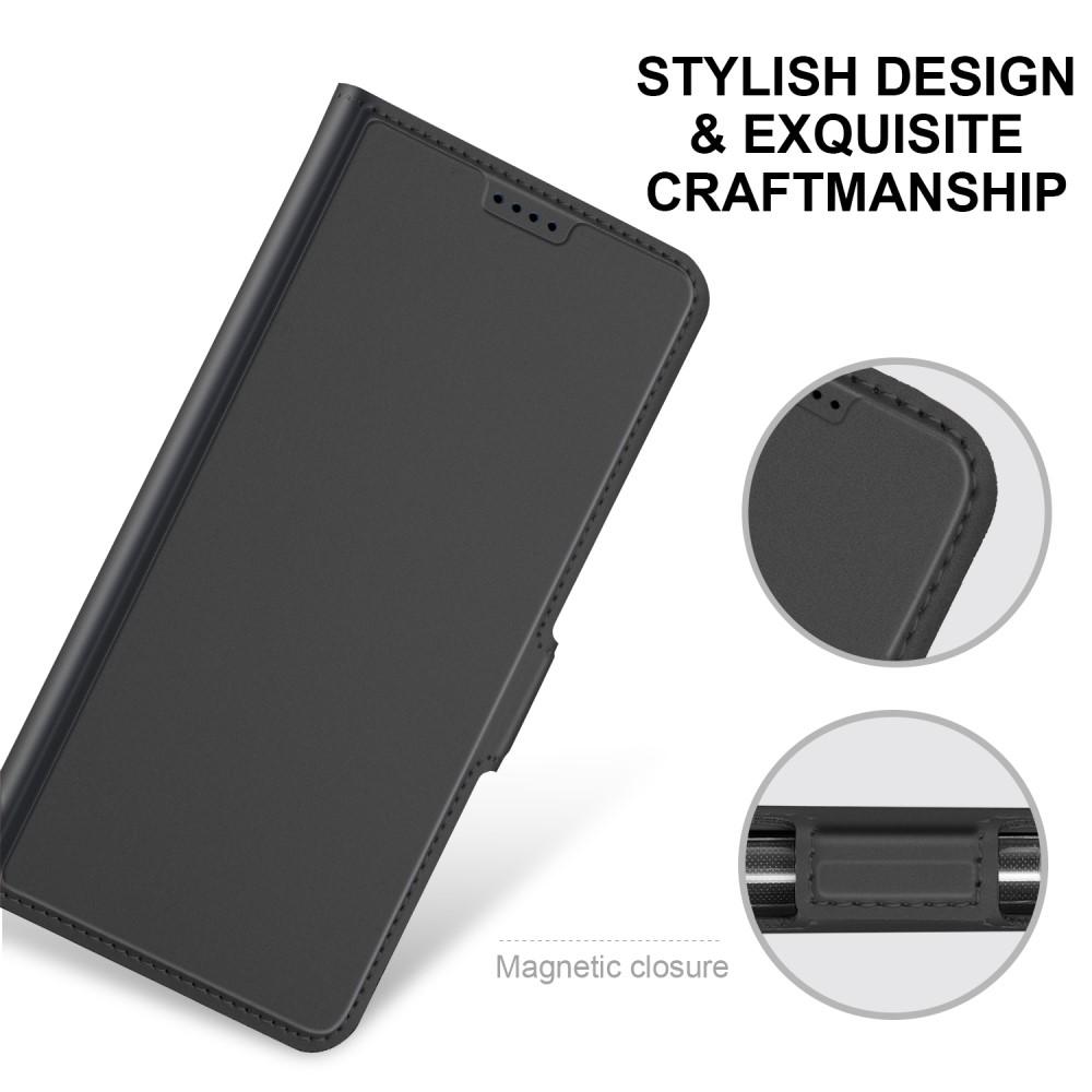 Étui portefeuille Slim Card Wallet iPhone 12/12 Pro Noir