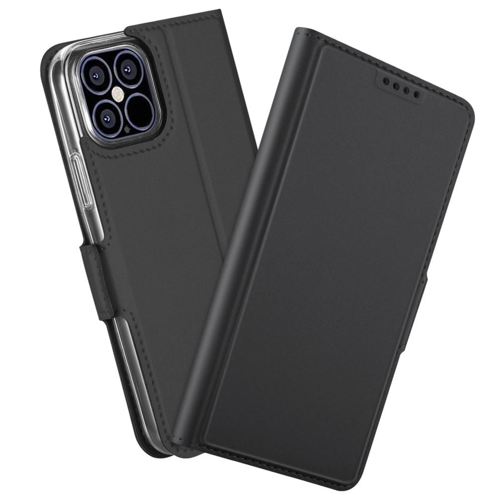 Étui portefeuille Slim Card Wallet iPhone 12 Pro Max Noir