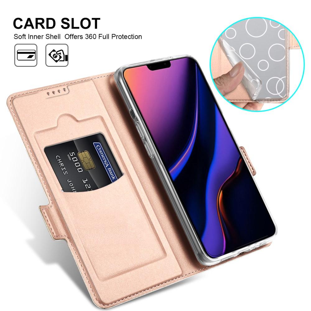 Étui portefeuille Slim Card Wallet iPhone 12 Mini Or