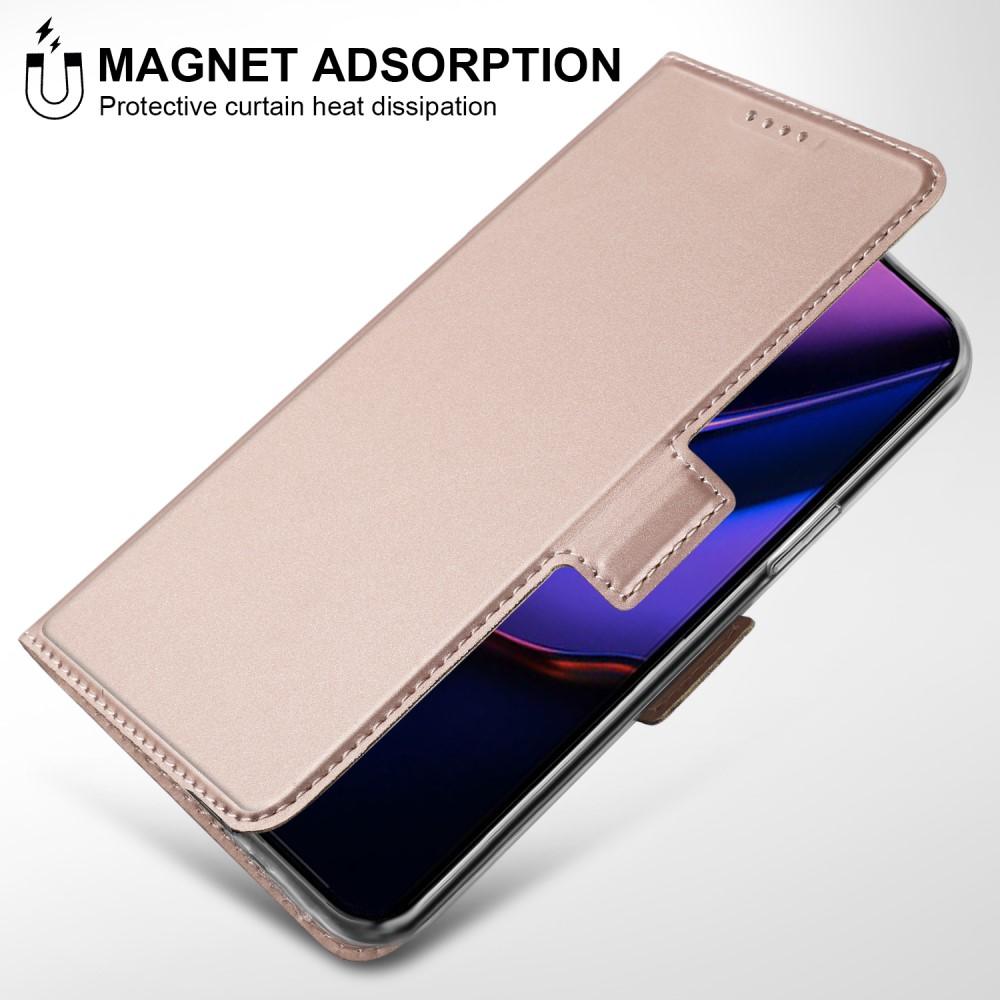 Étui portefeuille Slim Card Wallet iPhone 12 Mini Or