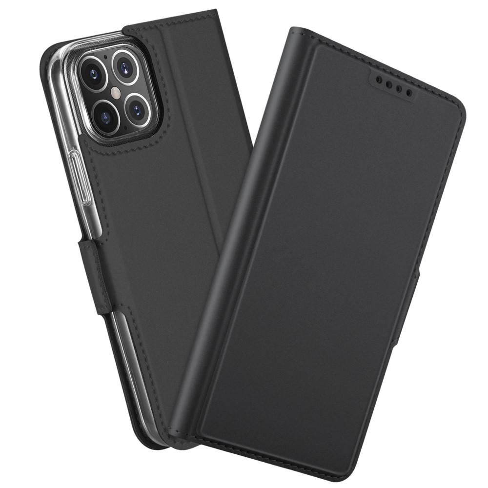 Étui portefeuille Slim Card Wallet iPhone 12 Mini Noir