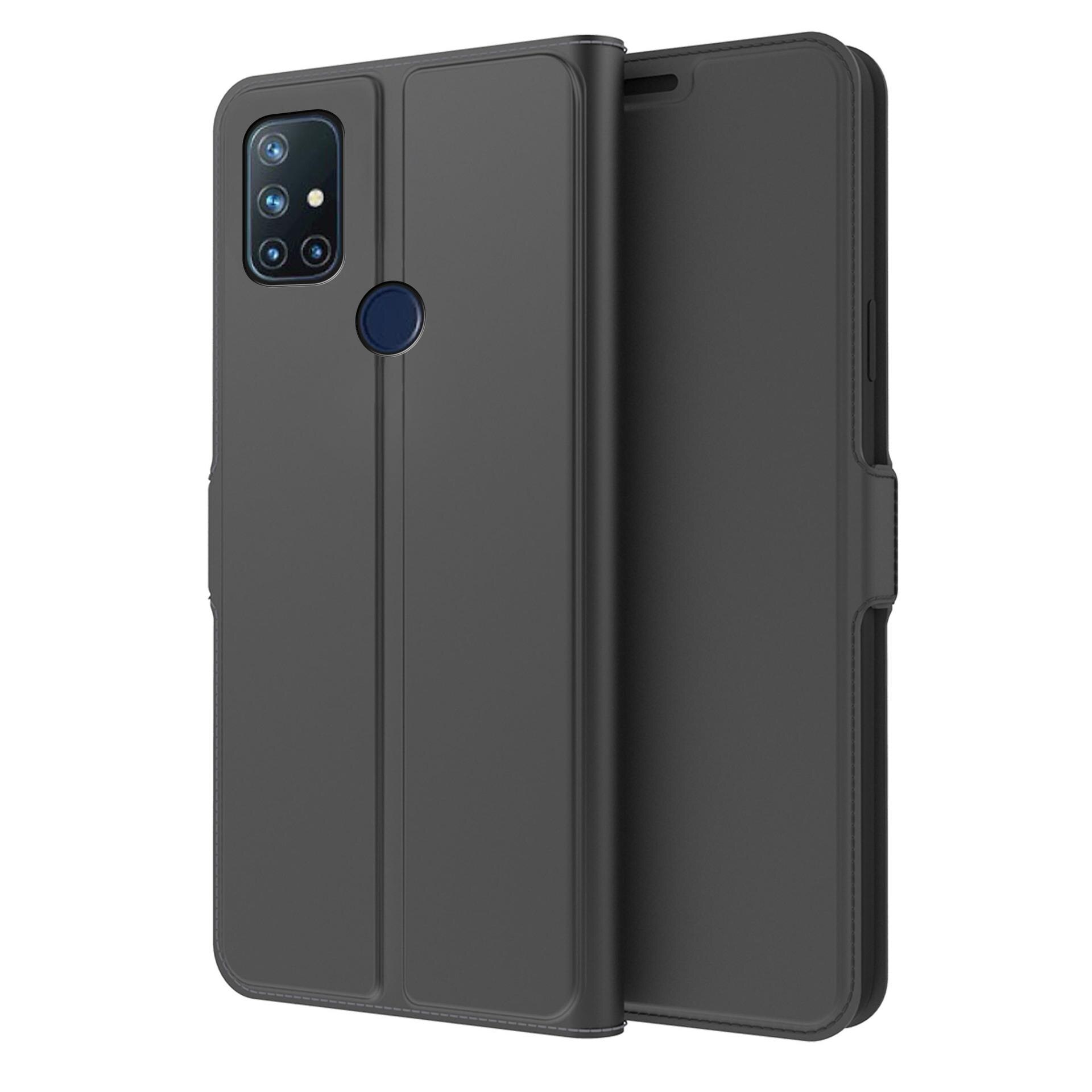 Étui portefeuille Slim Card Wallet OnePlus Nord N10 5G Noir