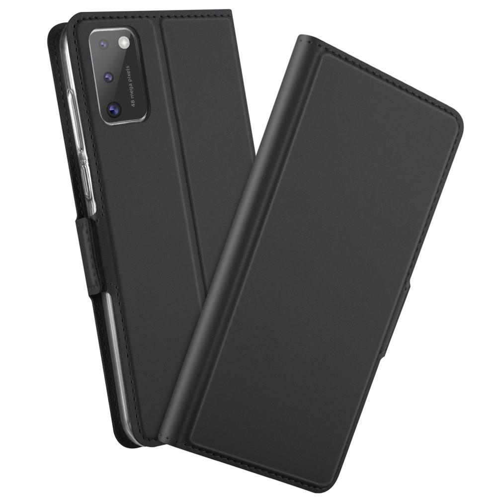 Étui portefeuille Slim Card Wallet Samsung Galaxy A41 Noir