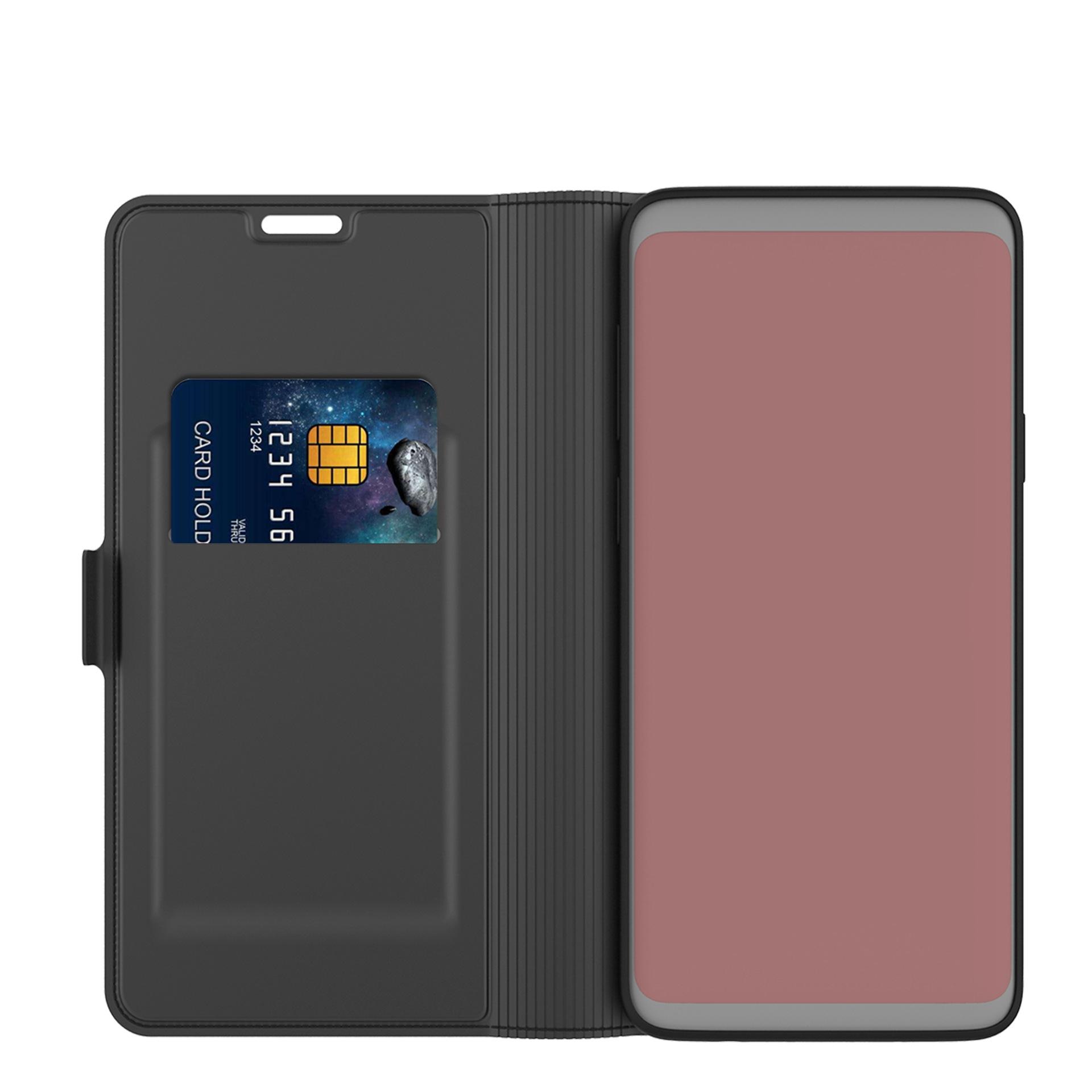 Étui portefeuille Slim Card Wallet Samsung Galaxy A42 Noir