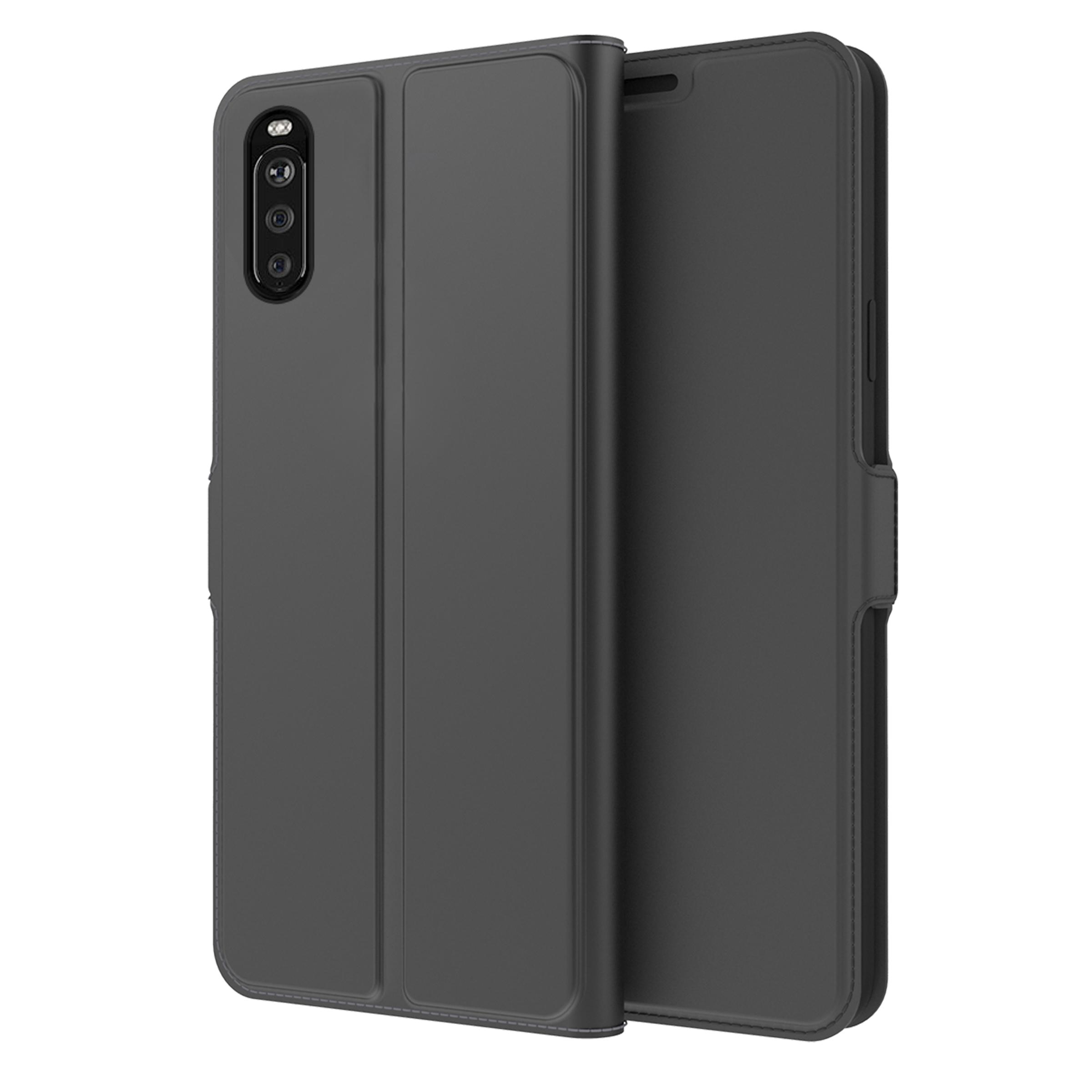 Étui portefeuille Slim Card Wallet Sony Xperia 10 III Noir