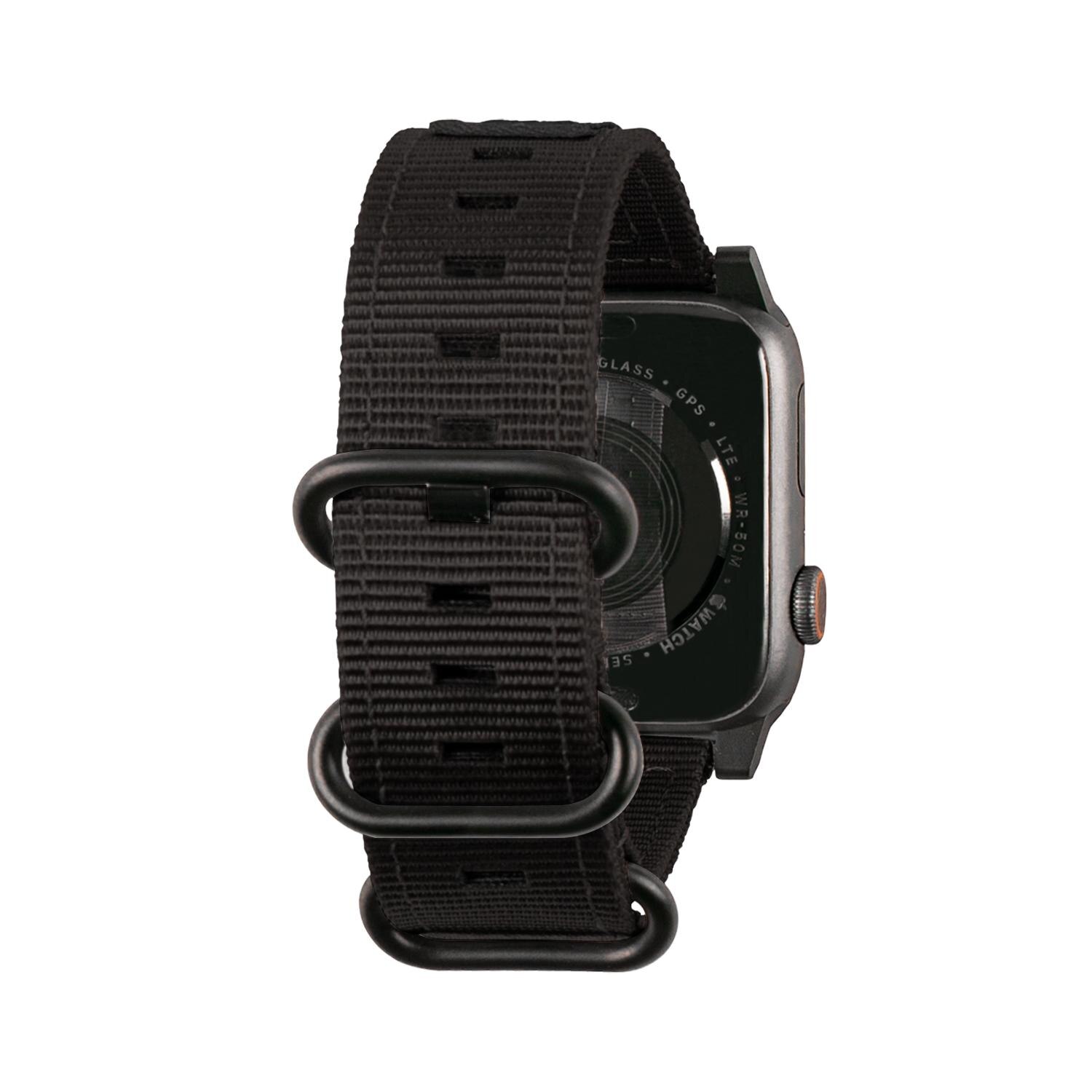 Nato Eco Strap Apple Watch 45mm Series 7, Black