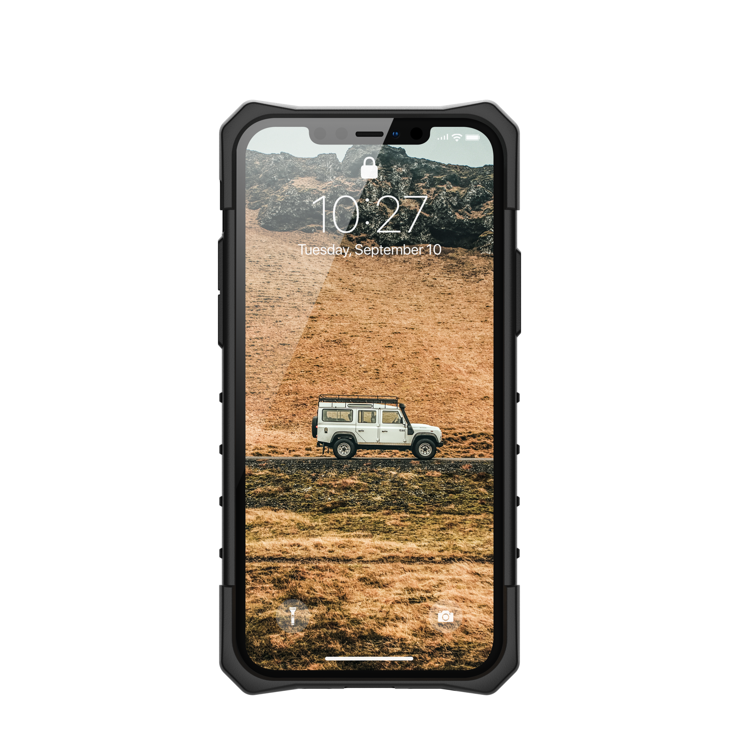 Coque Pathfinder Series iPhone 12 Pro Max Argent