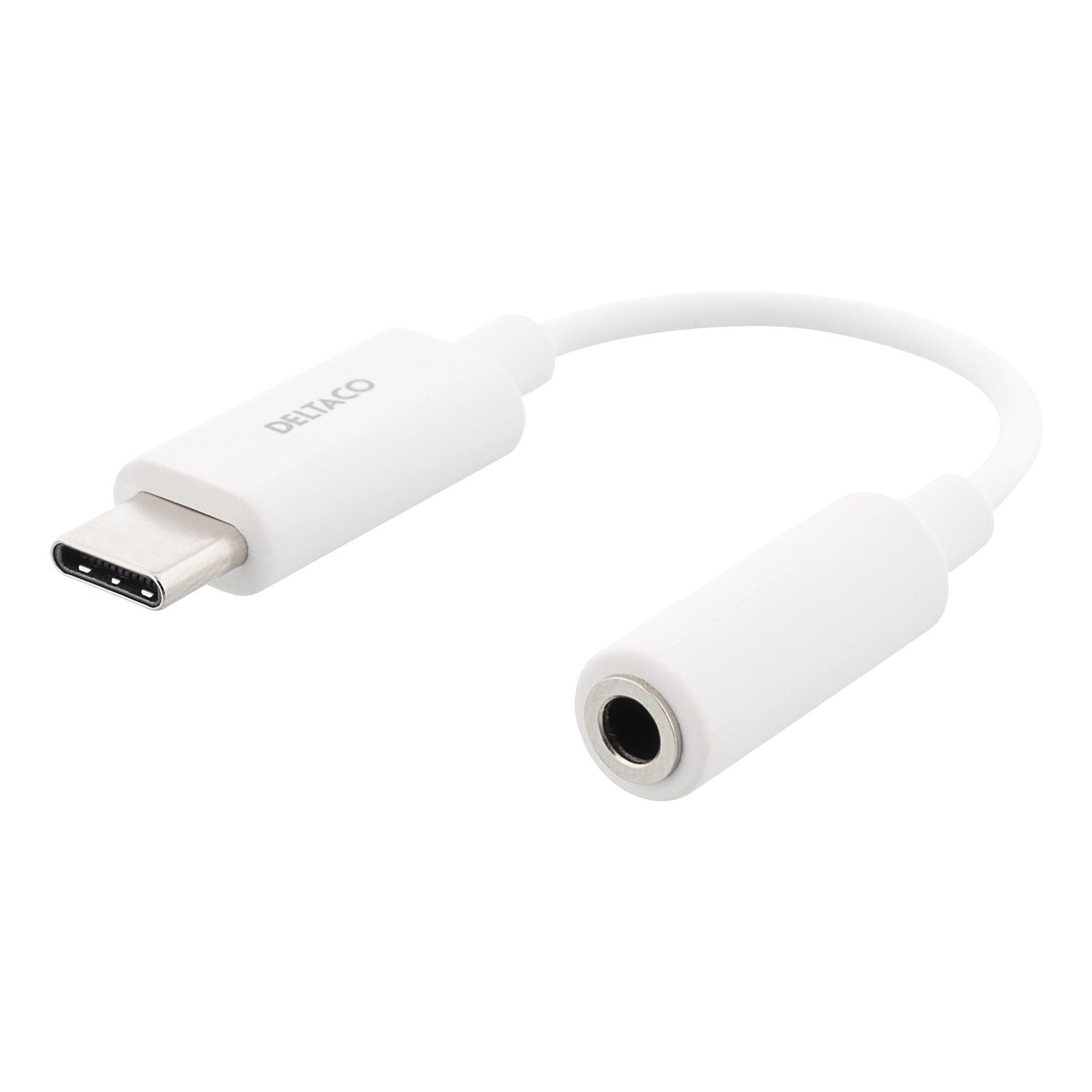 Adaptateur DAC USB-C vers 3,5 mm Blanc