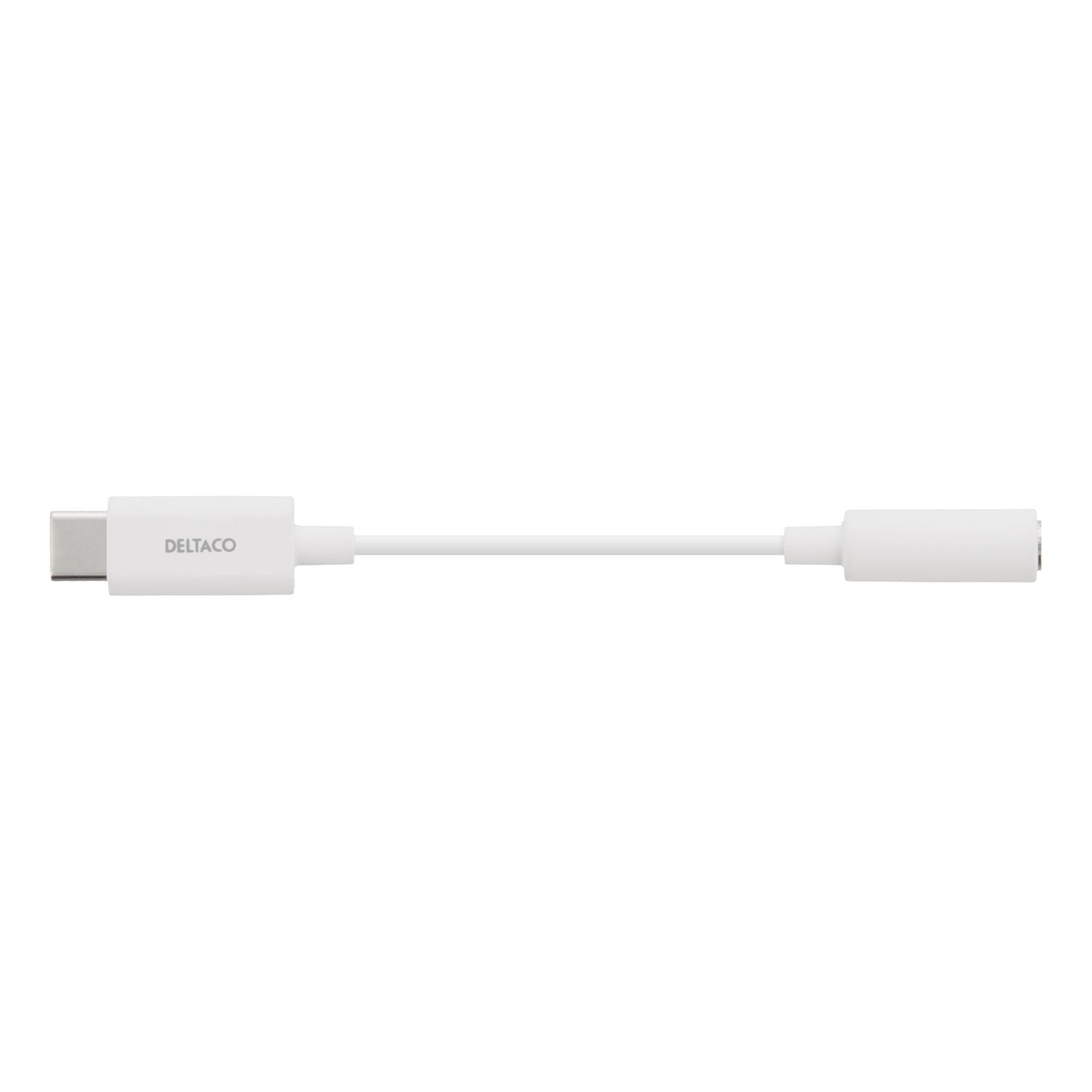 Adaptateur DAC USB-C vers 3,5 mm Blanc