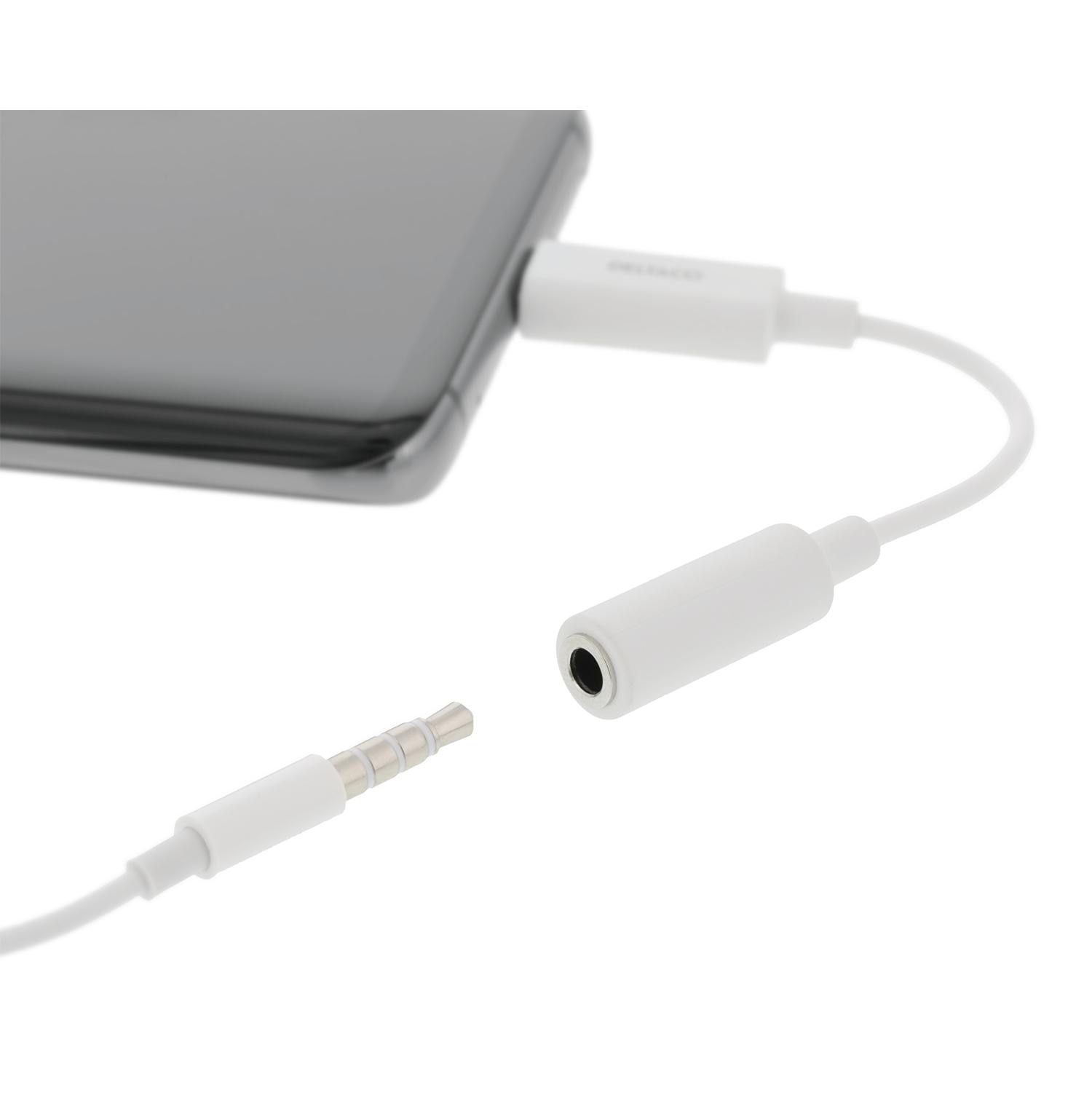 Adaptateur DAC USB-C vers 3,5 mm Blanc