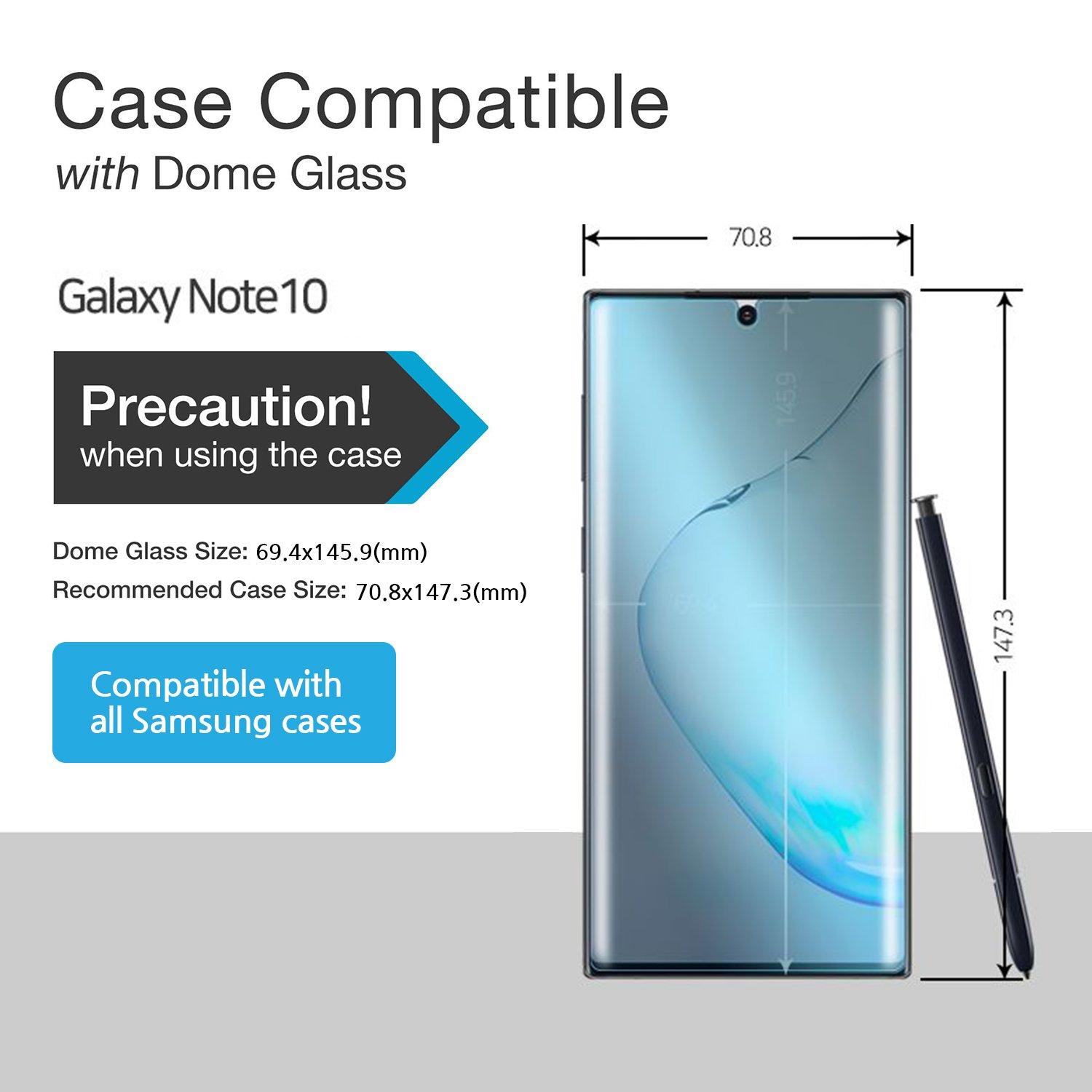 Dome Glass Screen Protector Samsung Galaxy Note 10