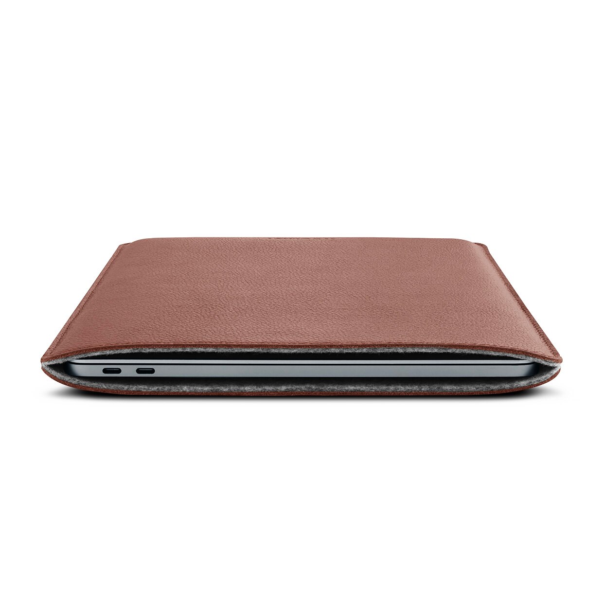 Leather Sleeve MacBook 13", Cognac