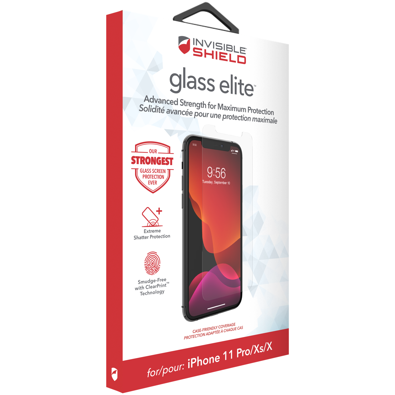 InvisibleShield Glass Elite iPhone X/XS